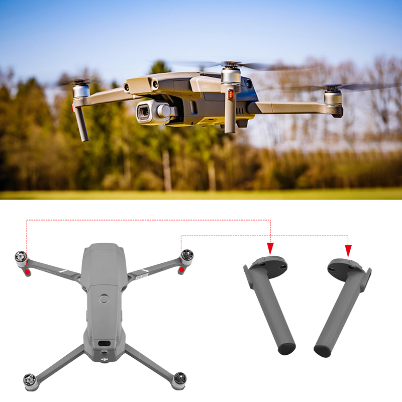 Drone Landing Gear - สำหรับ DJI Mavic 2 Pro โดรนแบบซูมได้ด้านหน้าซ้ายขวาอะไหล่ขาสำหรับเท้าลงจอด