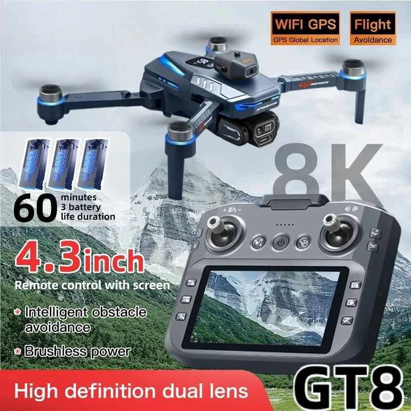 โดรนรุ่น Original GT8 8K ระดับ - Drone Gps Mount บทวิจารณ์และราคา