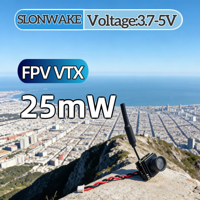 SLONWAKE FPV 25mW เครื่องส่งสั - Drone Camera บทวิจารณ์และราคา