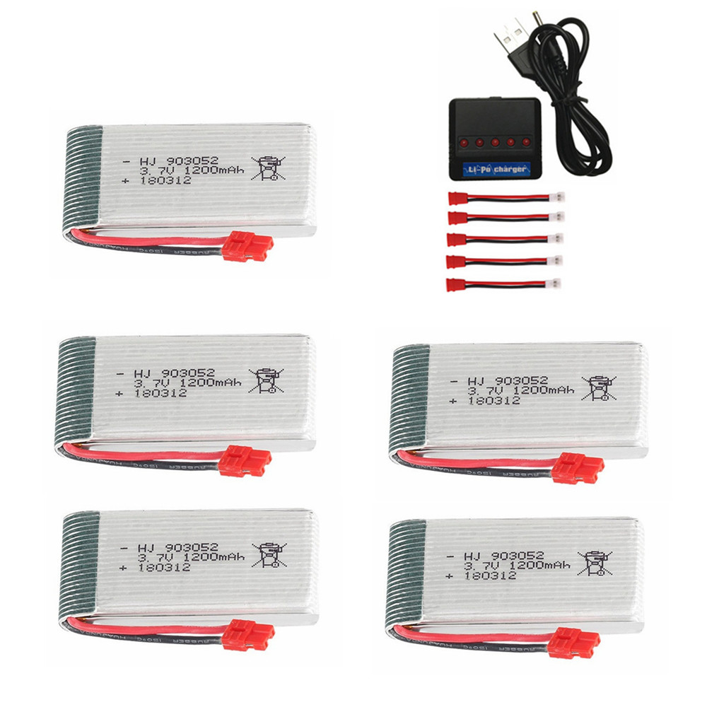 3.7V 1200mAh 903052 แบตเตอรี่  - Drone Charger บทวิจารณ์และราคา