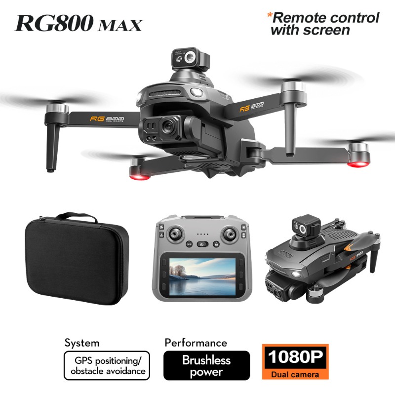 ใหม่ RG800 MAX Drone 1080P HD  - Drone Gimbal บทวิจารณ์และราคา